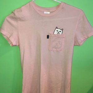 Zumiez Rip n dip cat tee
